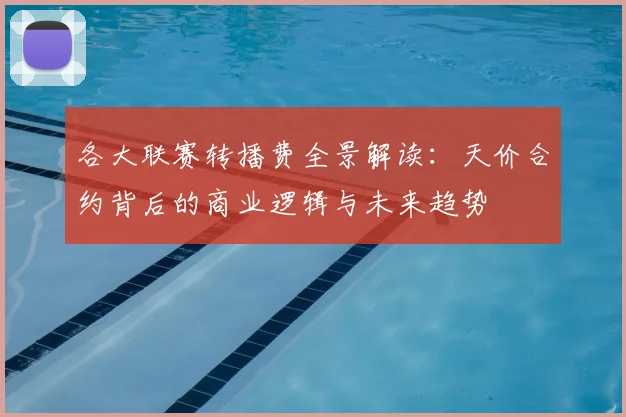 各大联赛转播费全景解读：天价合约背后的商业逻辑与未来趋势